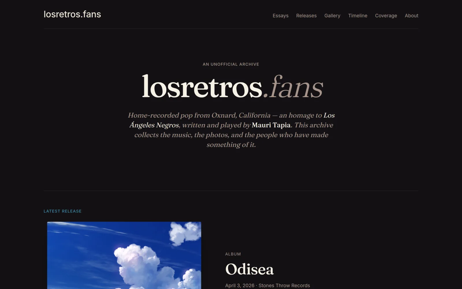 losretros.fans — Fan archive